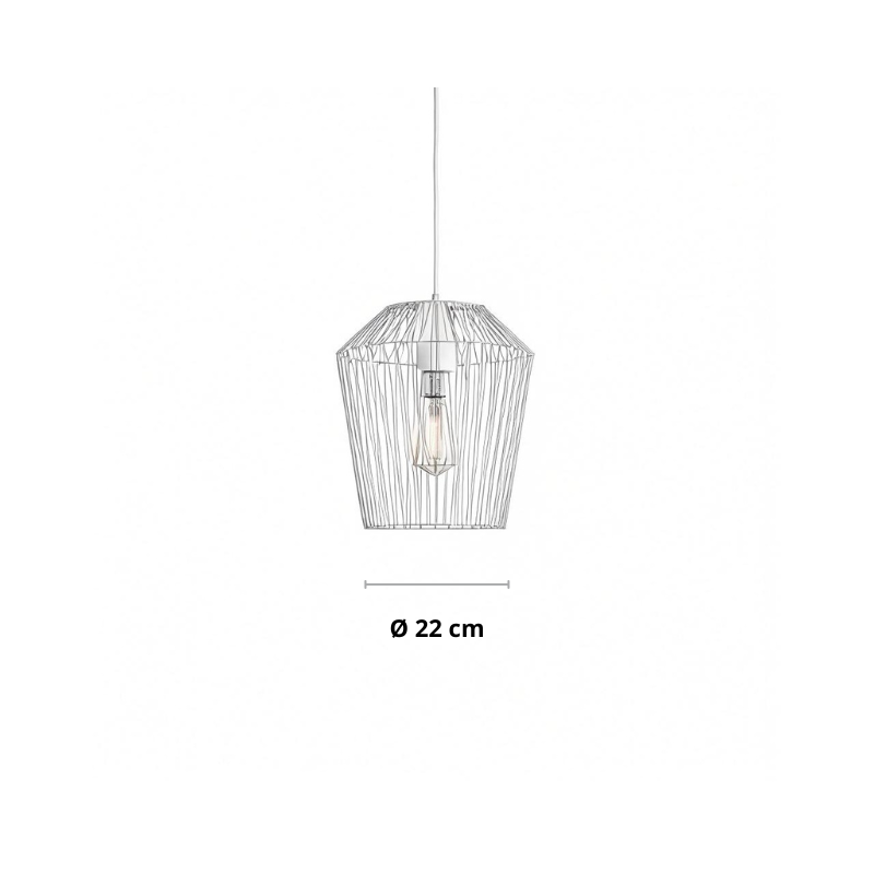 Hanglamp MILA mat zwart