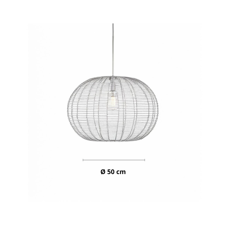 Hanglamp LUCAS mat zwart
