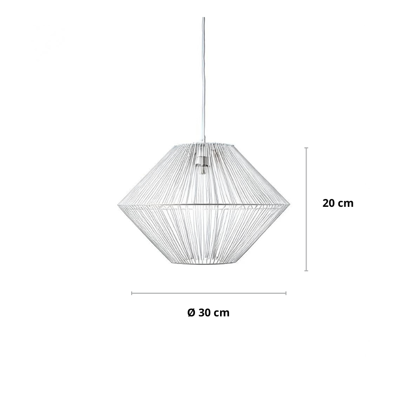 Hanglamp CHARLY antiek brons