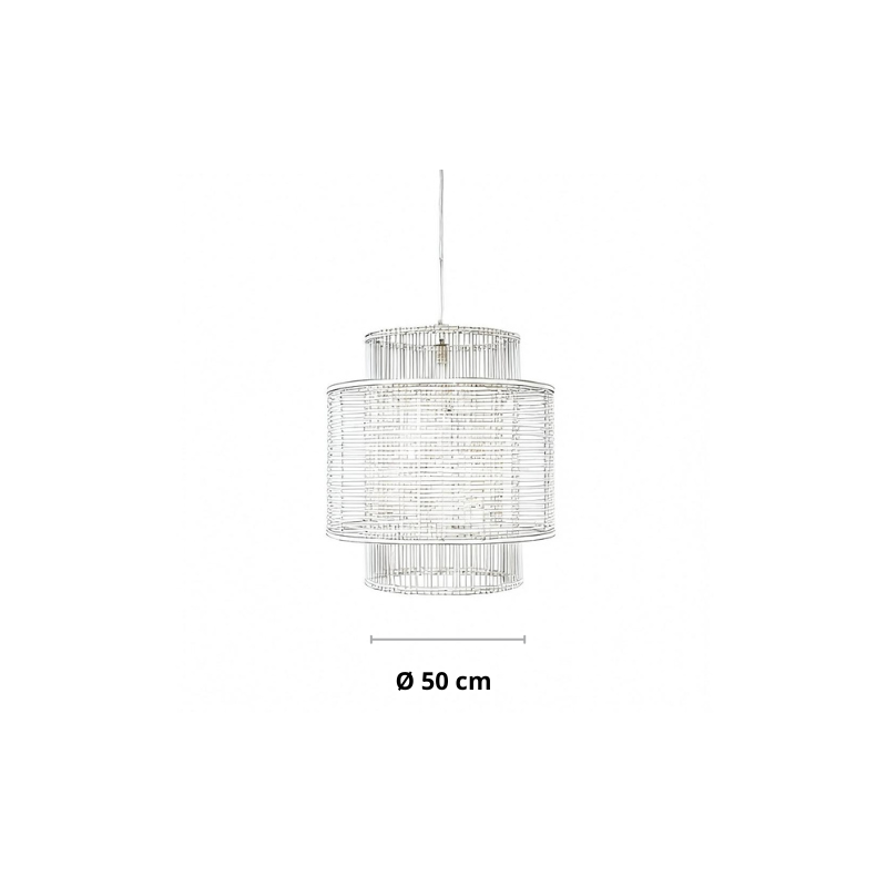 Hanglamp BRANDON mat zwart