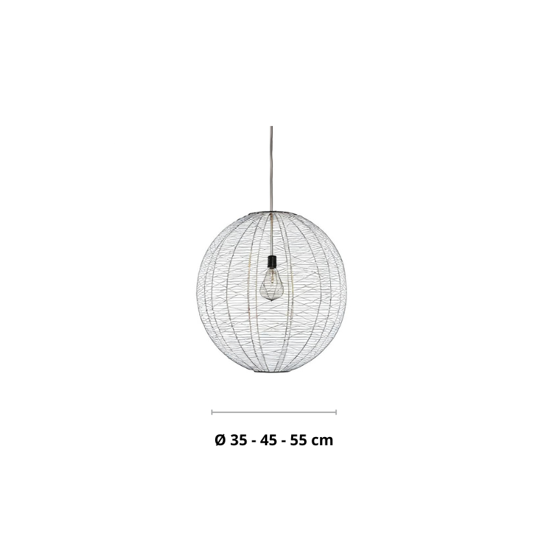 Hanglamp NATHAN antiek brons
