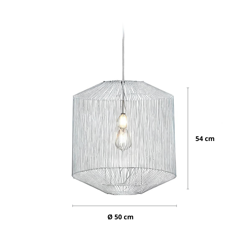 Hanglamp SENNA antiek brons