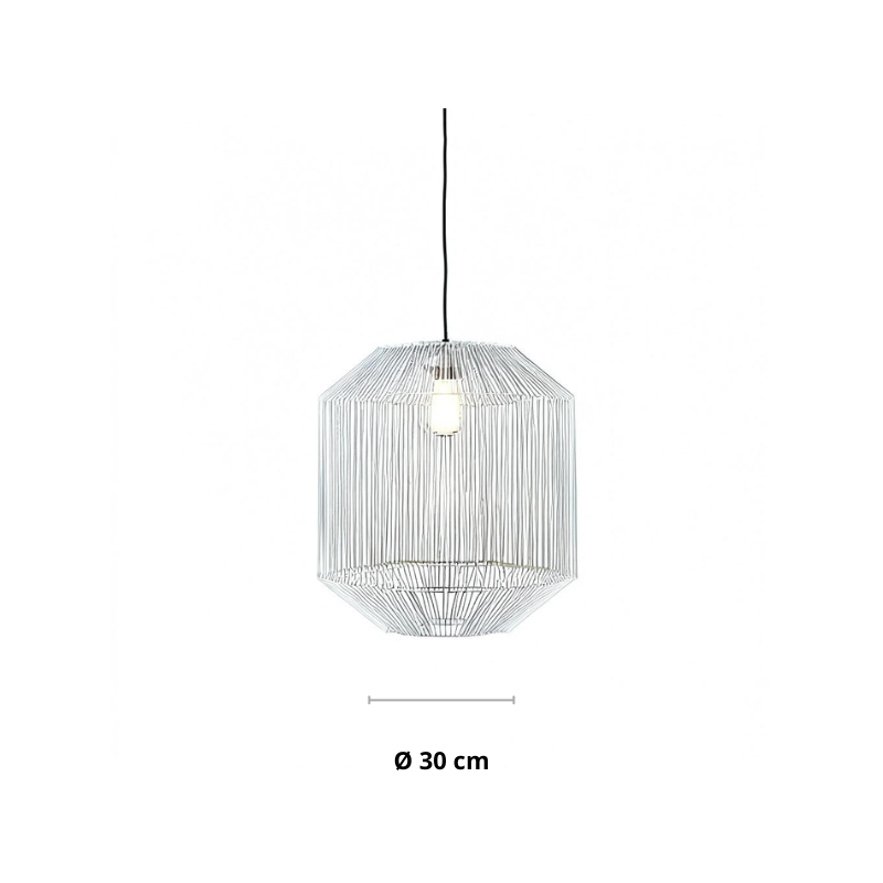 Hanglamp SENNA mat zwart