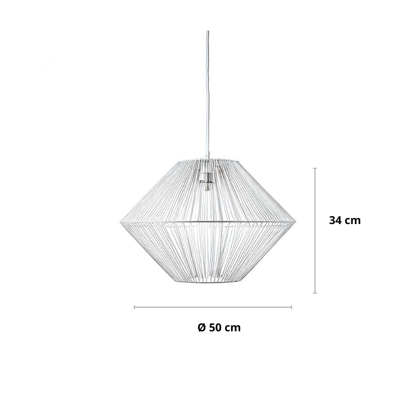 Hanglamp CHARLY antiek brons