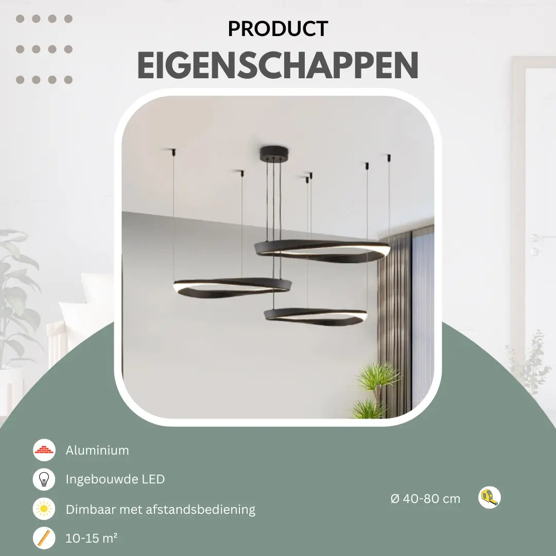Design hanglamp zwart perfectie van imperfectie | Lucerna