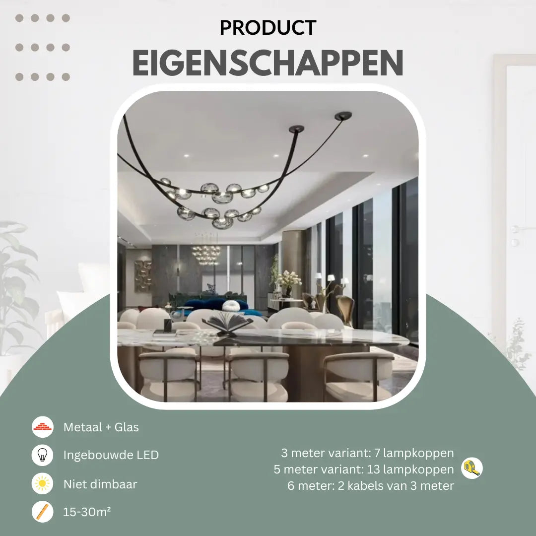 Hanglamp van leer design | Luxara