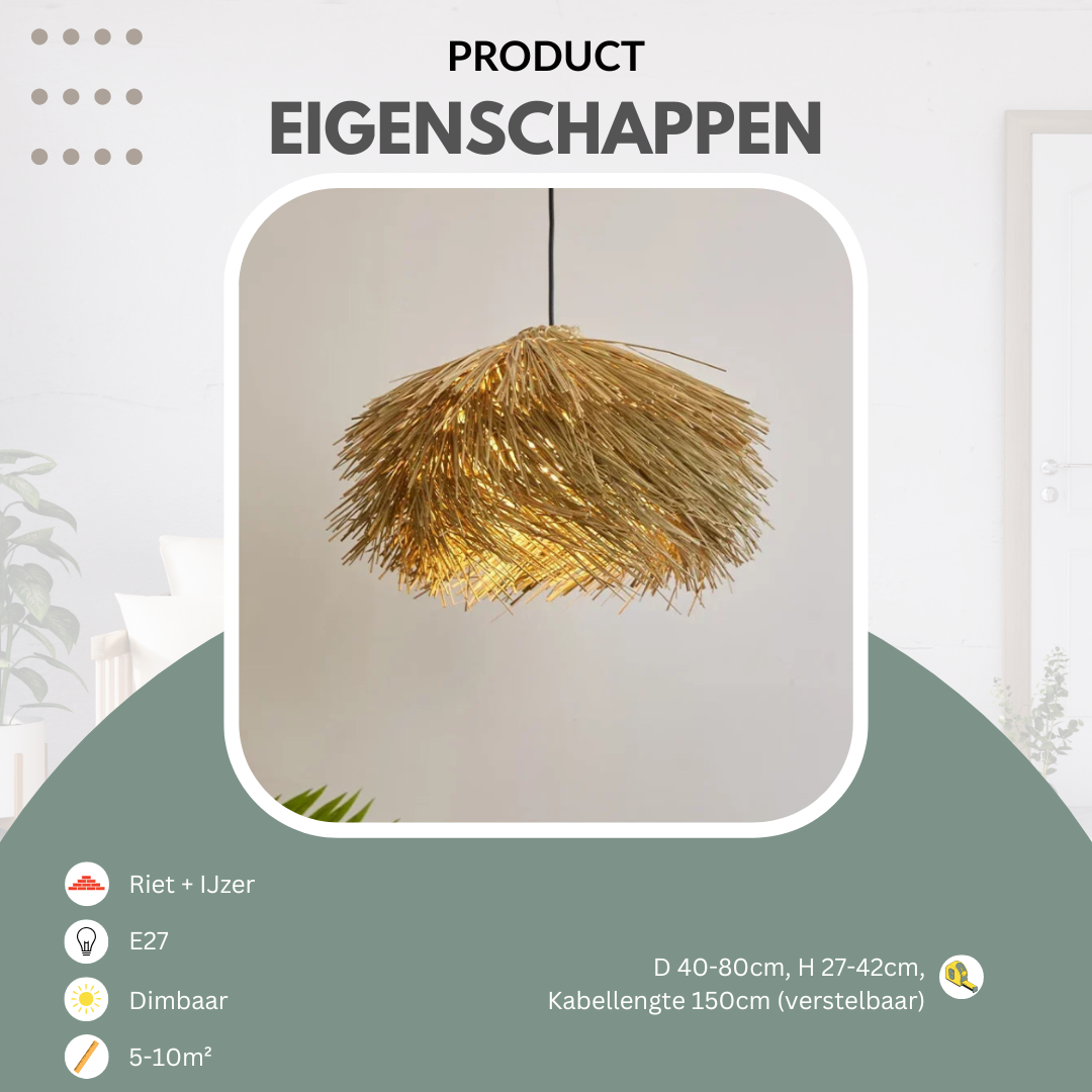 Landelijke hanglamp | Recte
