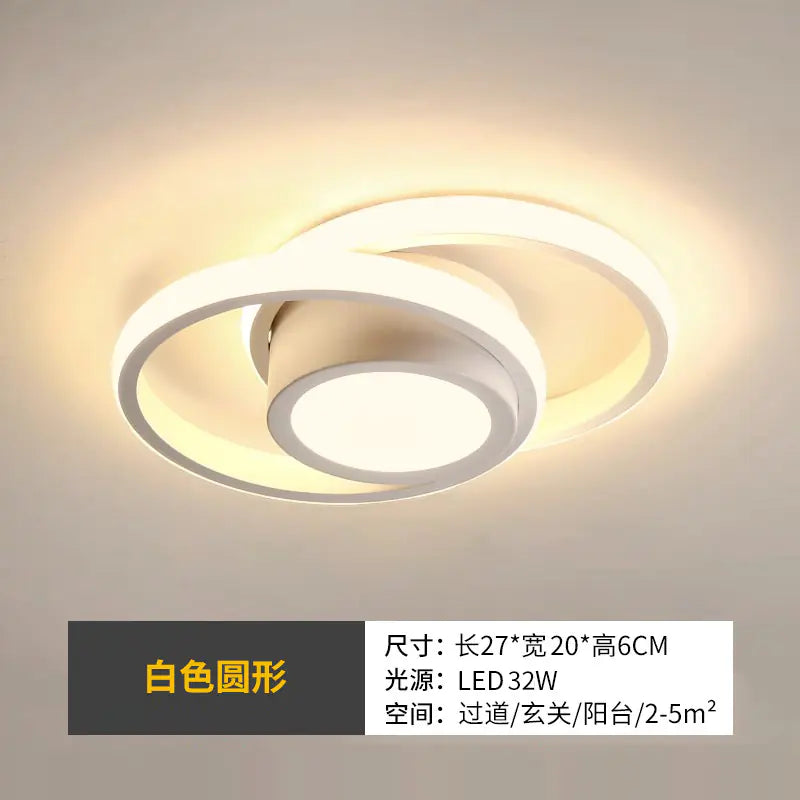 Minimalist Nordic LED Ceiling Light for Hallway