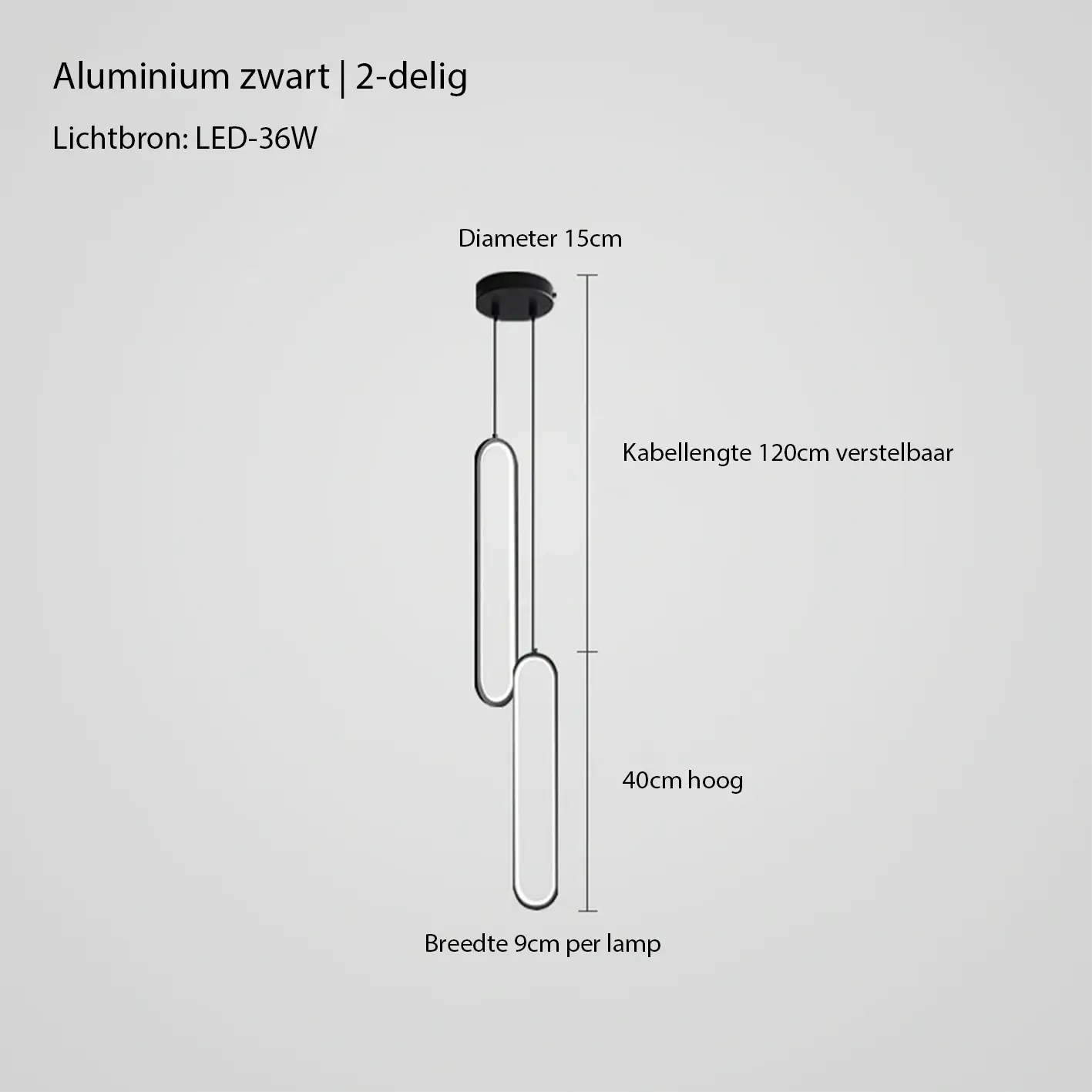 Moderne hanglamp slaapkamer | Isabella