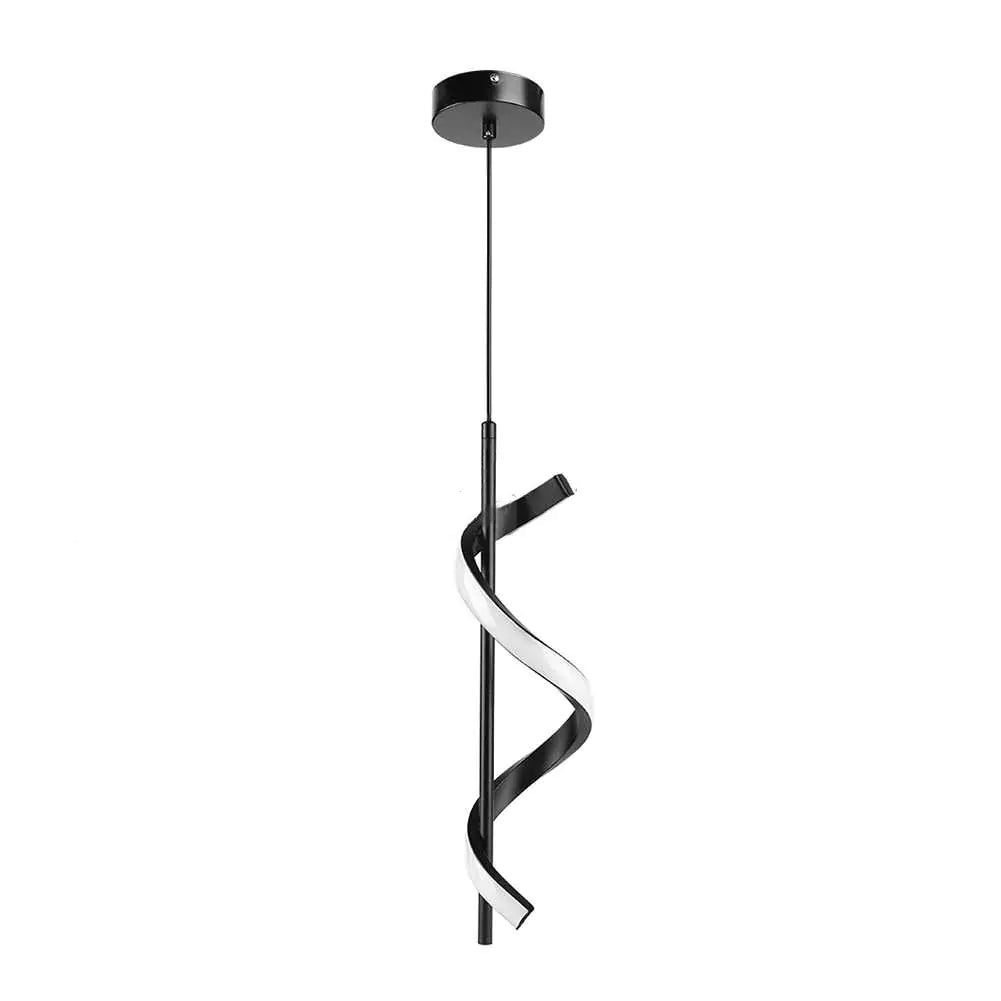 Modern Spiral Pendant Light for Dining Room & Bedroom