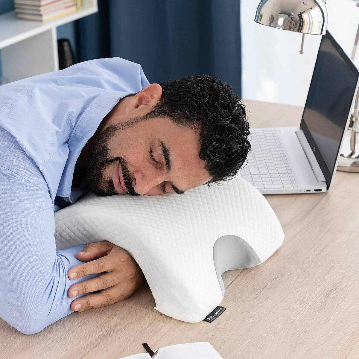 InnovaGoods Cozzy ergonomisch kussen van traagschuim voor koppels