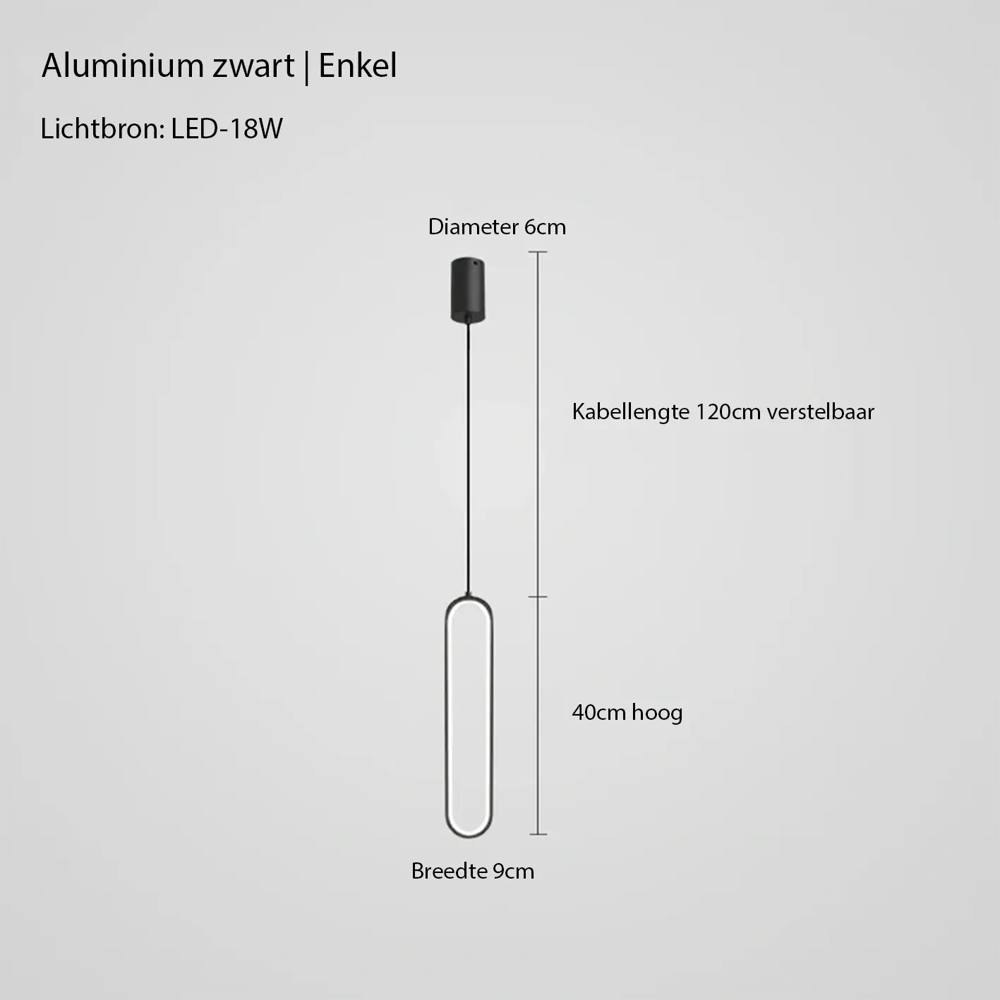 Moderne hanglamp slaapkamer | Isabella