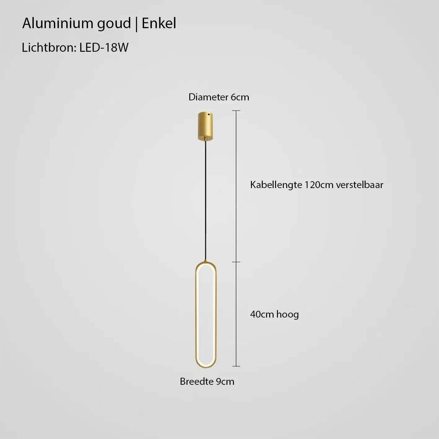 Moderne hanglamp slaapkamer | Isabella