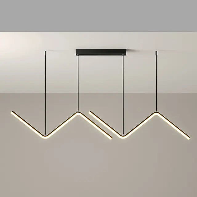 Moderne hanglamp eettafel of kookeiland | Gnistør
