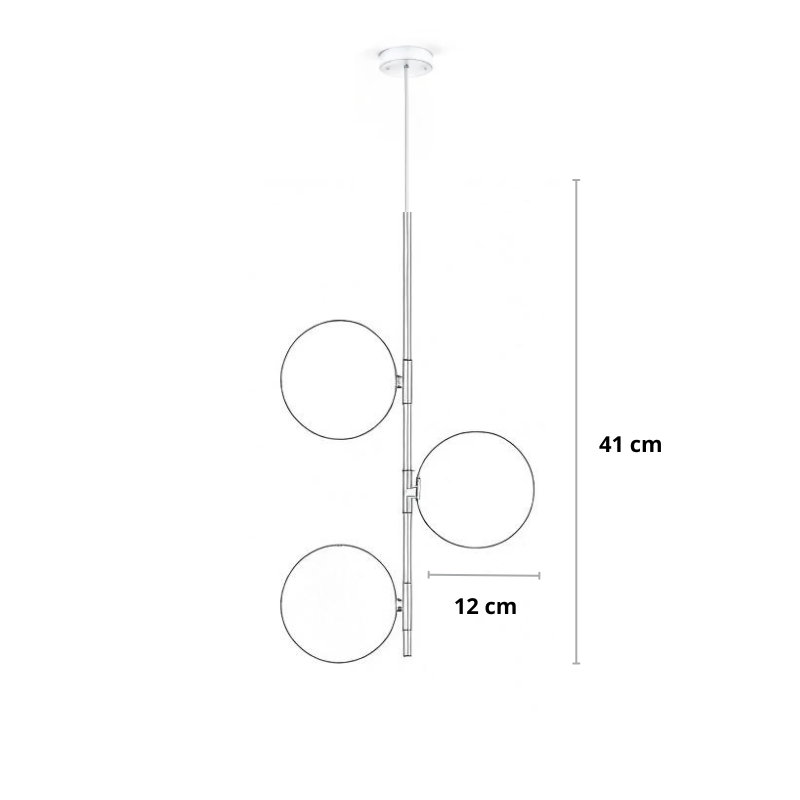 Moderne hanglamp met meerdere bollen | Flora