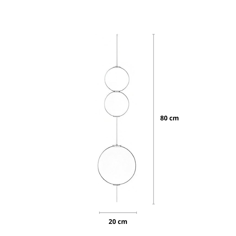 Moderne hanglamp bollen | Flora