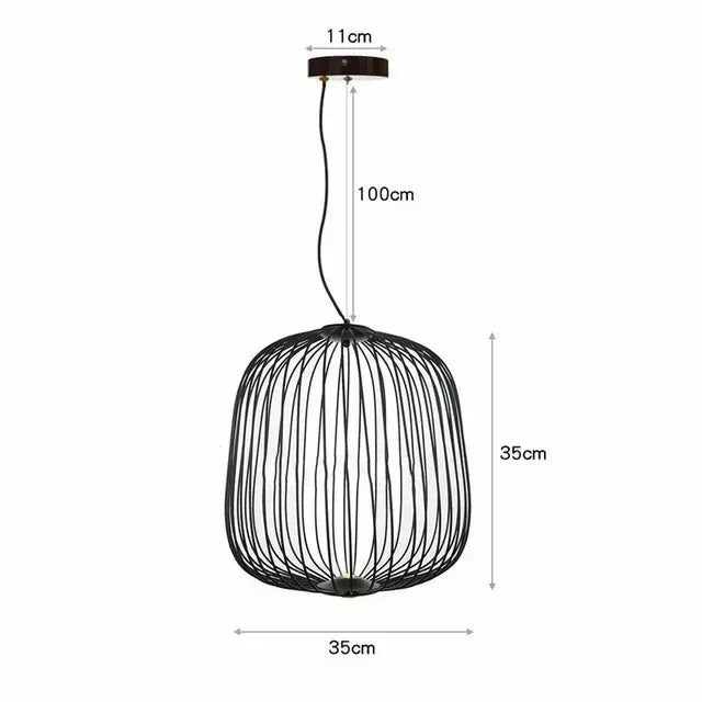 Hanglamp met metalen spaken | Luxara