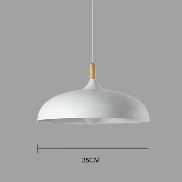Scandinavische hanglamp rond | Dånsk