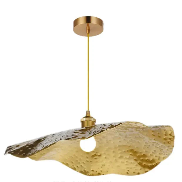 Hanglamp goud, lotusblad | Japandi