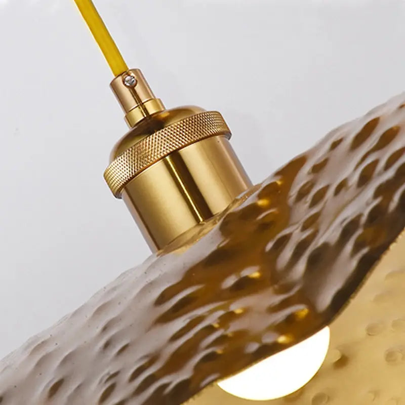 Hanglamp goud, lotusblad | Japandi