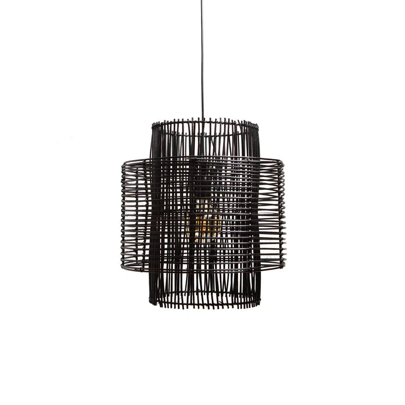 Hanglamp BRANDON mat zwart