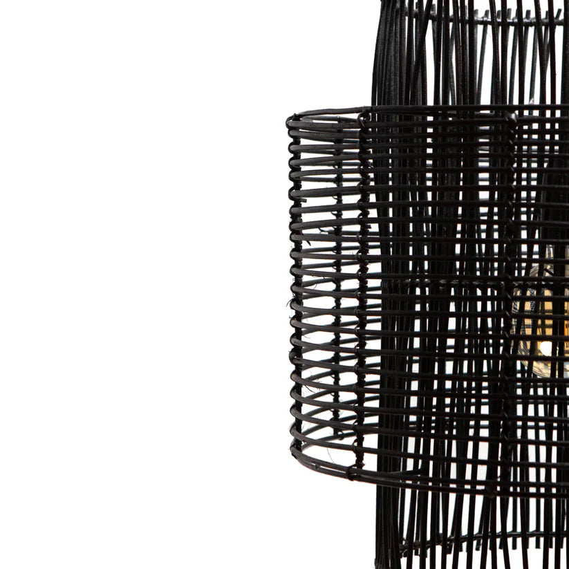 Hanglamp BRANDON mat zwart
