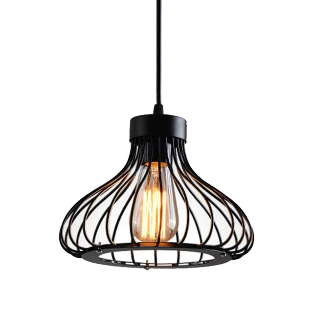 Industriële hanglamp zwart | Luminara