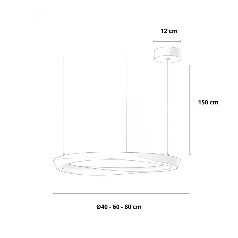 Design hanglamp wit perfectie van imperfectie | Lucerna