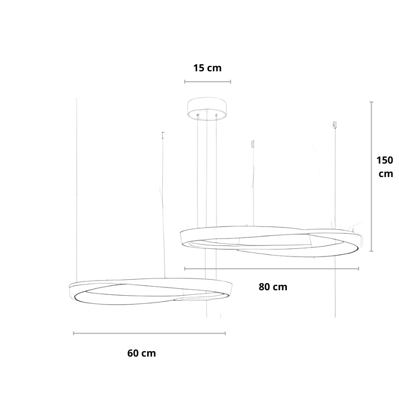 Design hanglamp wit perfectie van imperfectie | Lucerna