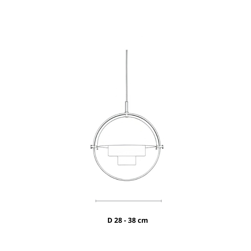Design hanglamp van metaal | Luxara