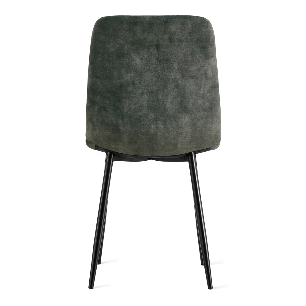 Eetkamerstoel Yerevan – Velvet Groen