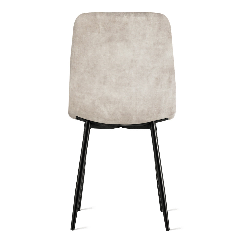Eetkamerstoel Yerevan – Velvet Taupe