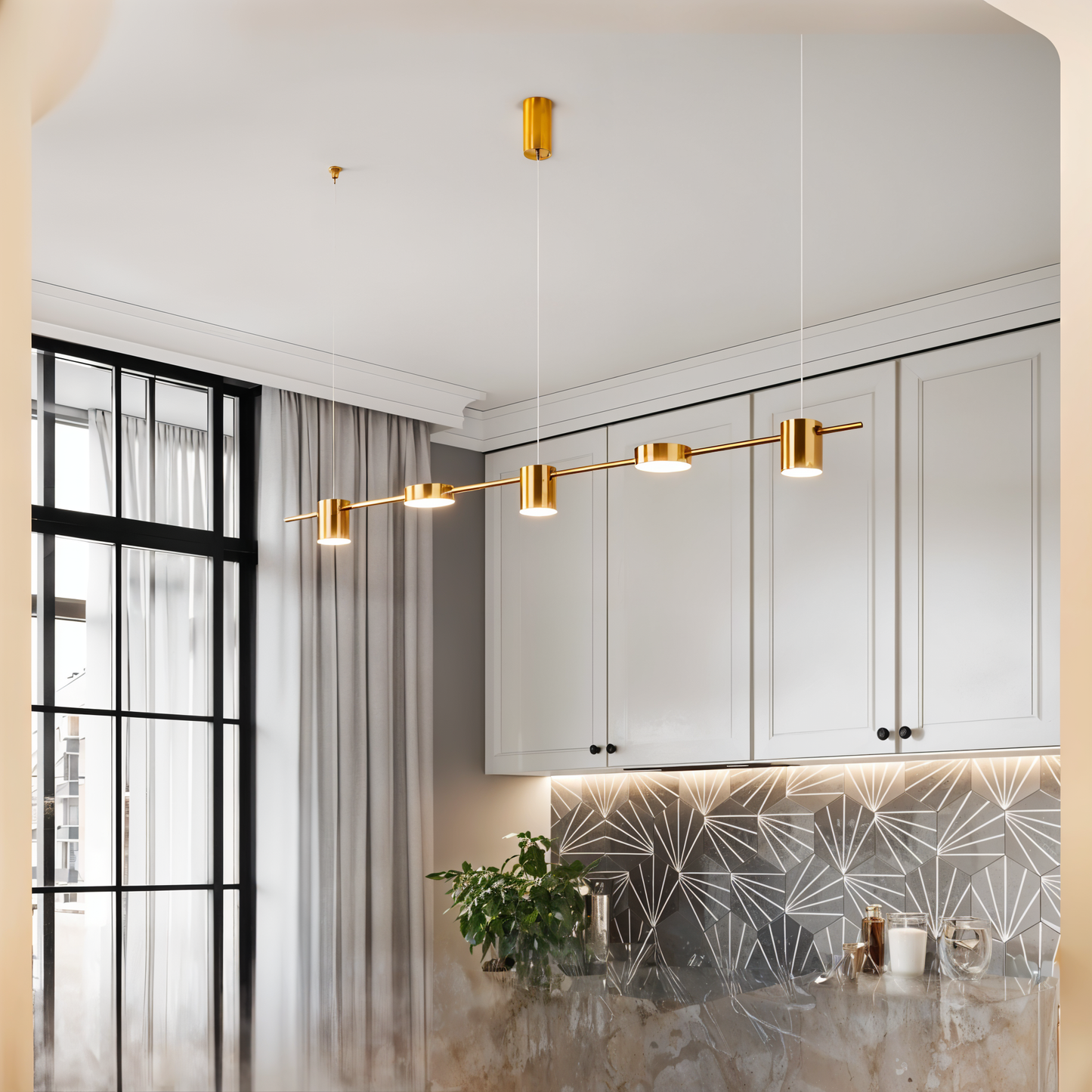 Modern Minimalist LED Dining Pendant Light 110V/220V