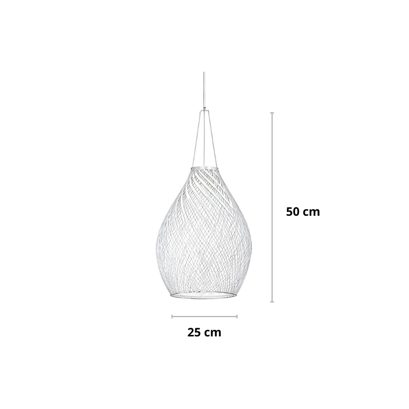 Rotan hanglamp beige | Rattan