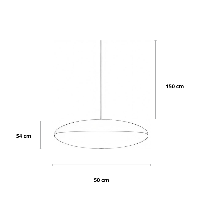 Moderne ovale hanglamp| Recte