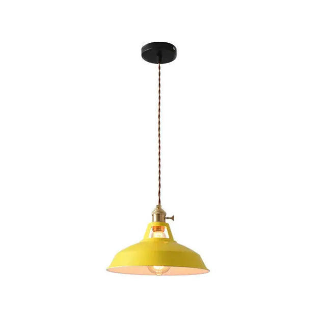 Retro hanglamp, 7 kleuren | Lucia