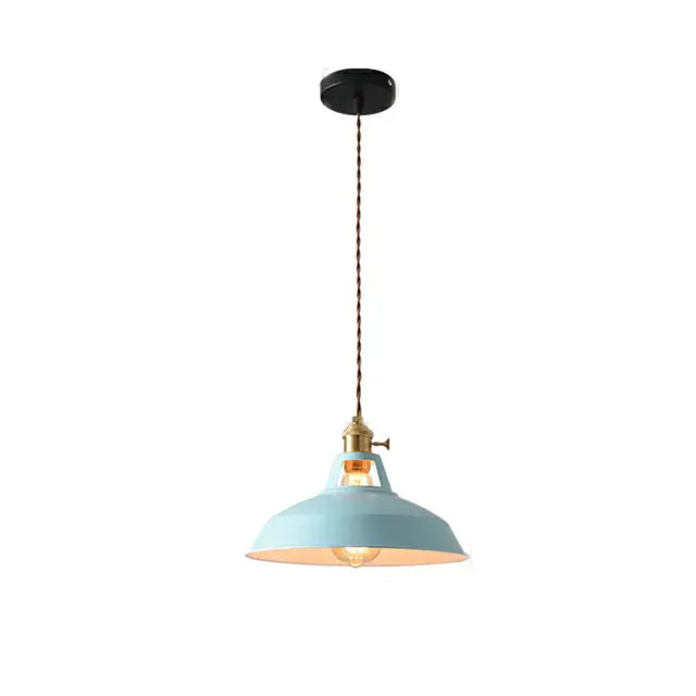 Retro hanglamp, 7 kleuren | Lucia