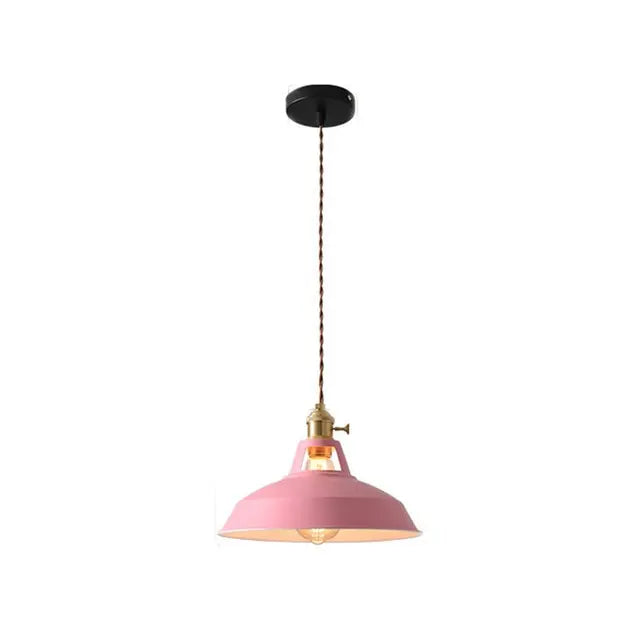 Retro hanglamp, 7 kleuren | Lucia