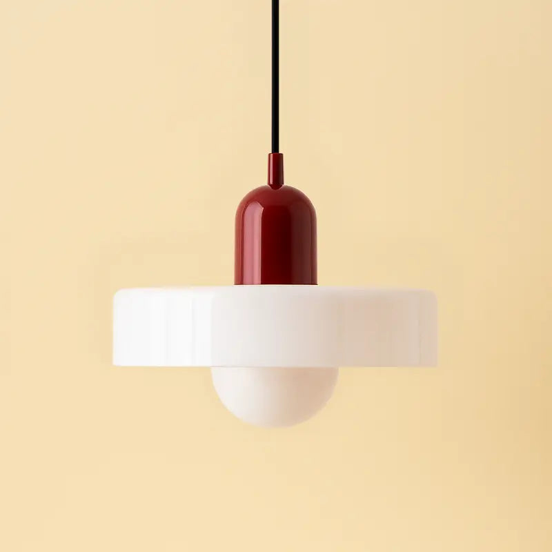 Retro hanglamp met glas | Beatrice