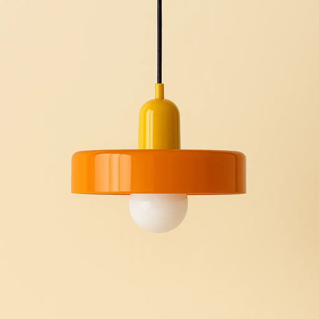 Retro hanglamp met glas | Beatrice