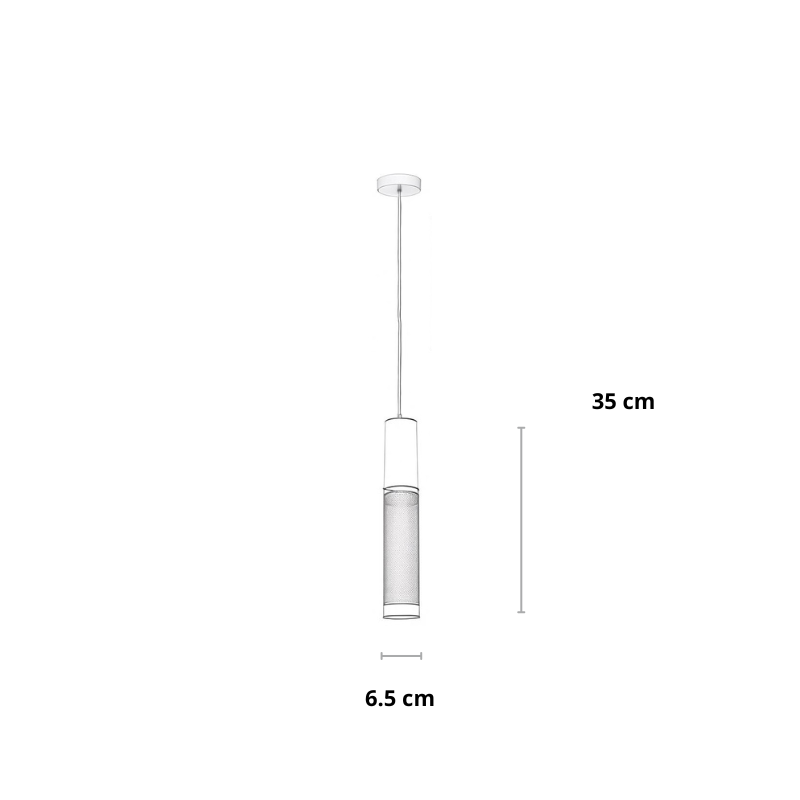 Hanglamp industrieel met betonlook | Spatium