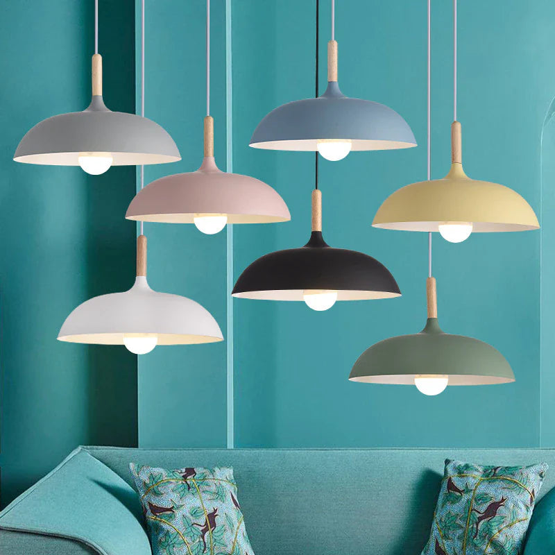 Scandinavische hanglamp rond | Dånsk