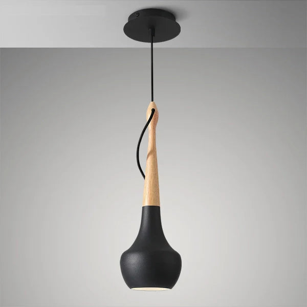 Scandinavische hanglamp wit zwart grijs | Dånsk