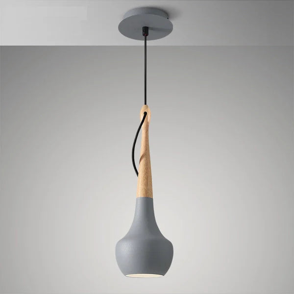 Scandinavische hanglamp wit zwart grijs | Dånsk