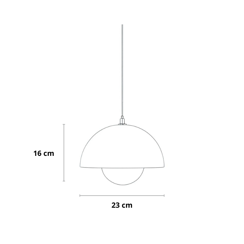Hanglamp in vele kleuren | Francesca