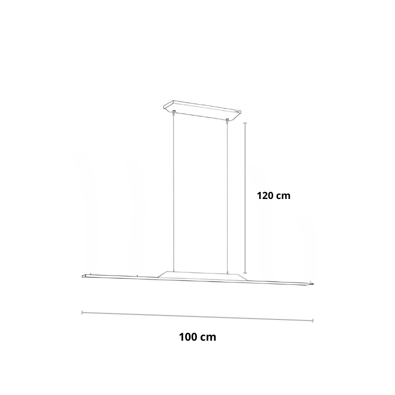 Minimalistische hanglamp kookeiland | Glød
