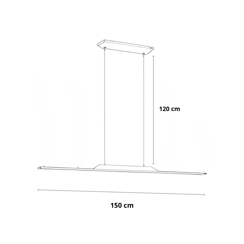 Minimalistische hanglamp kookeiland | Glød