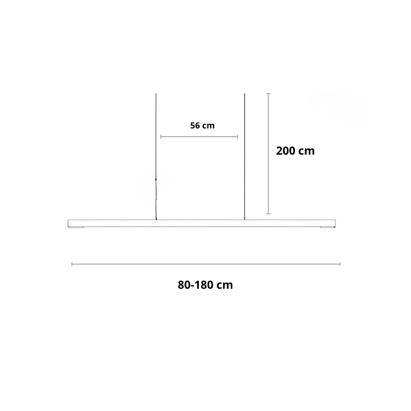 Hanglamp minimalistisch eettafel| Aurora