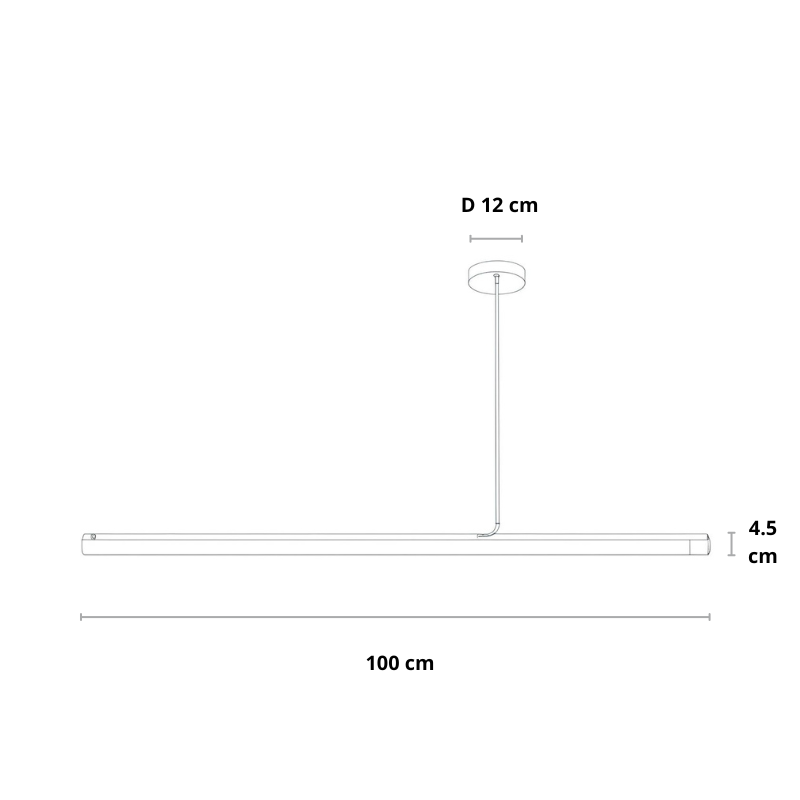 Design plafondlamp zwart of wit | Glød