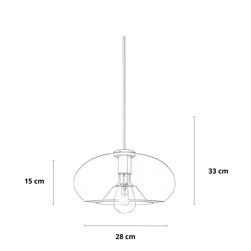 Hanglamp glas | Vitrum
